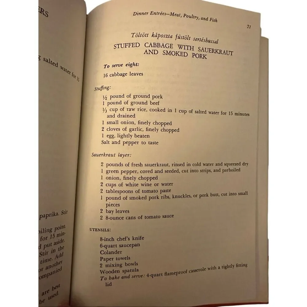 The Paprikas Weiss Hungarian cookbook